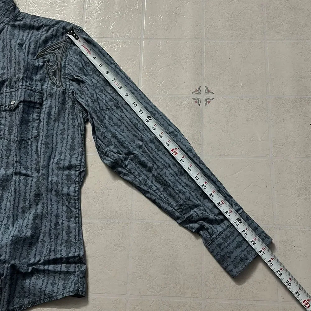 Rock 47 mens button down shirt. Size large